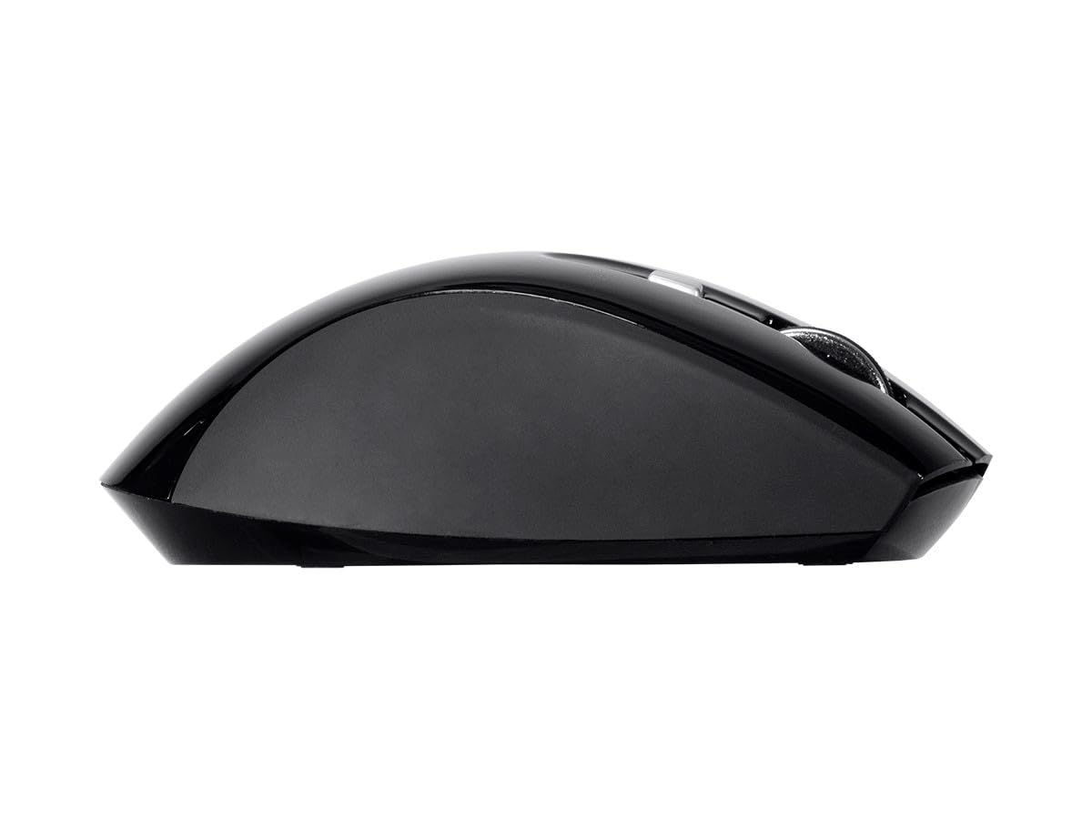 Monoprice Select Wireless Ergonomic Mouse   Two Additional Buttons, 2.4 Ghz Wireless Signal, Ideal For Work, Home, Office, Compu