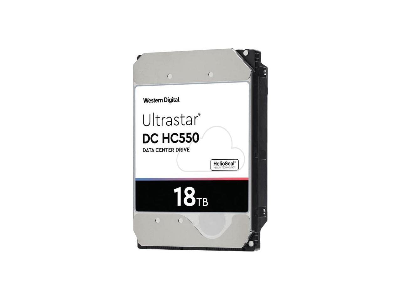 Western Digital Ultrastar DC HC550 18 TB Hard Drive - 3.5 Internal - SAS (12Gb/s SAS)