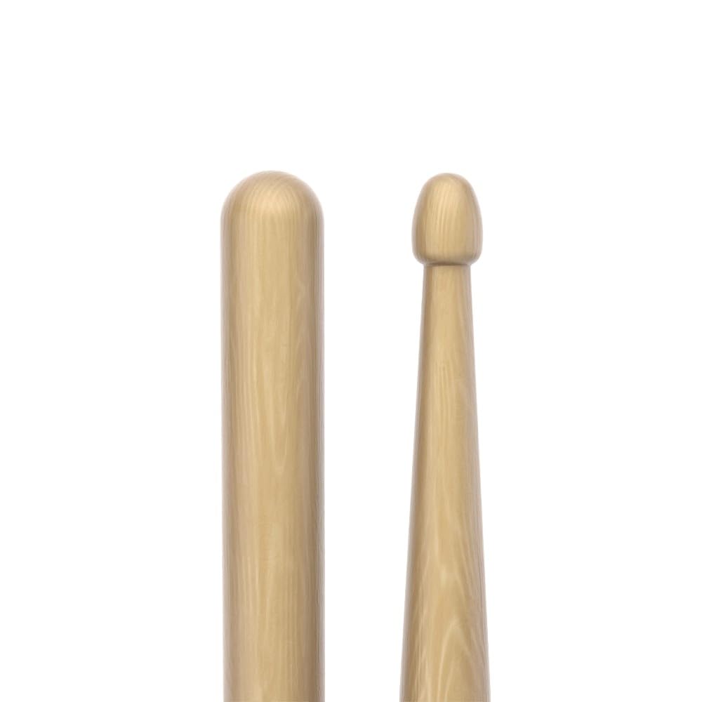 Promark Rebound 5Ab Long Hickory Drumsticks   Enhanced Reach For Versatile Drumming   Acorn Wood Tip   1 Pair