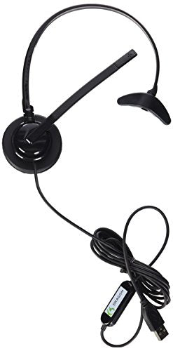 Nuance Dragon Usb Headset, Dictate Documents And Control Your Pc   All By Voice, [Pc Disc], Black