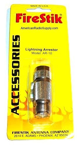 FireStik AR-10 IN-LINE UHF LIGHTENING & STATIC ARRESTOR