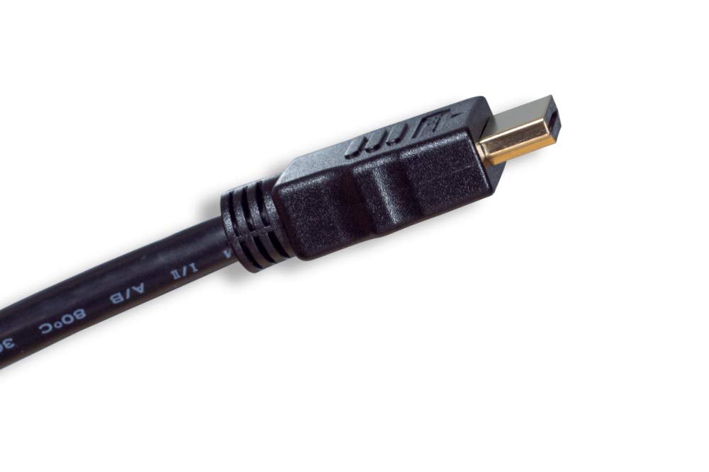 Cablelera High Speed Hdmi With Ethernet, Male/Male 6Ft, Black (Zc5599Mm 06)