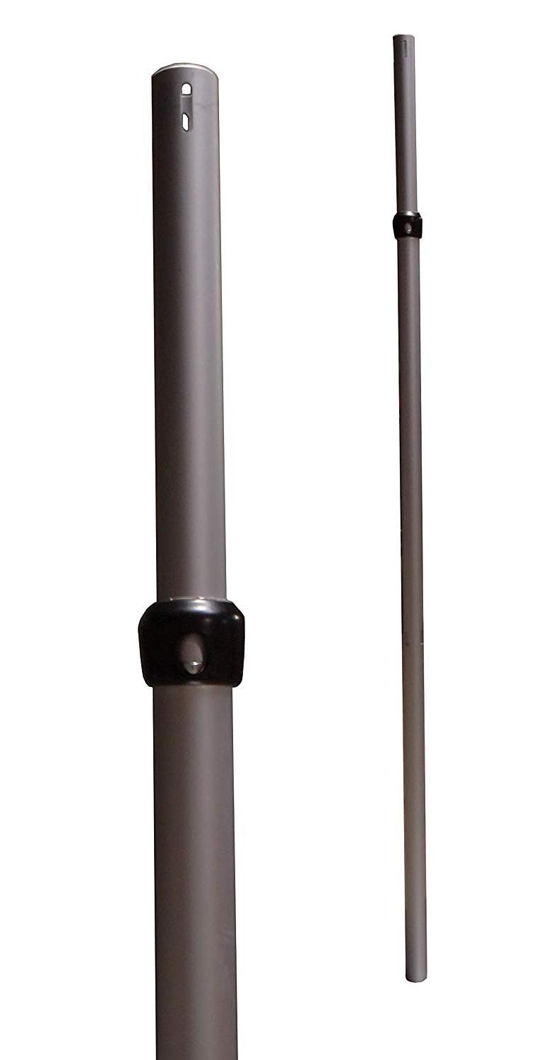 Onlineeei Adjustable Height Upright Pipe For Use With Pipe And Drape Systems, 7 12 Ft