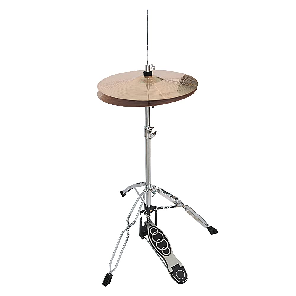 Professional Foldable Hi Hat Stand,Control Style Drum Hi Hat Cymbal Stand With Pedal (Cymbals Not Included)