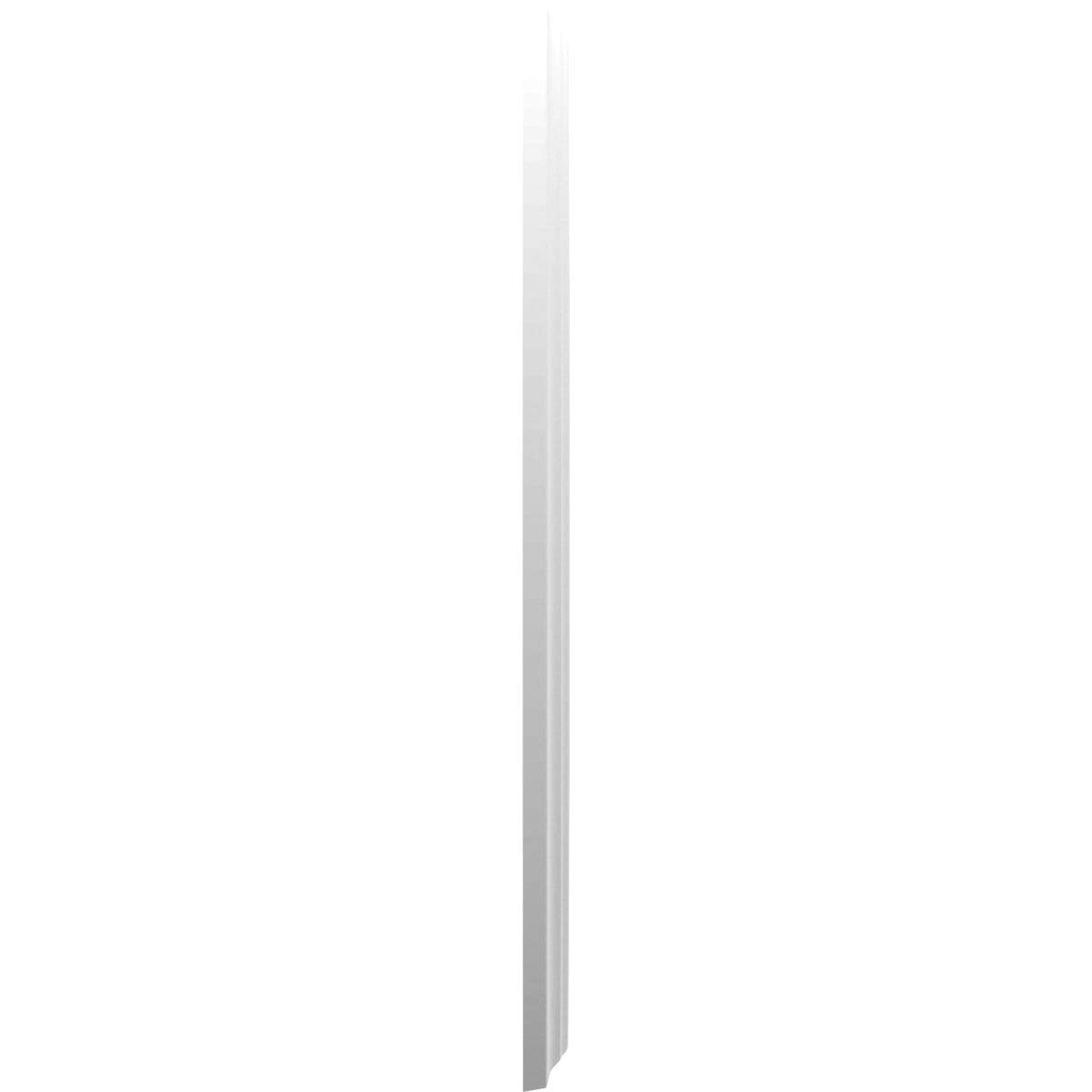 Ekena Millwork Cmp19Be Berkshire Thermoformed Pvc Ceiling Medallion (Fits Canopies Up To 8 3/8''), 19''Od X 3 1/2''Id X 1''P