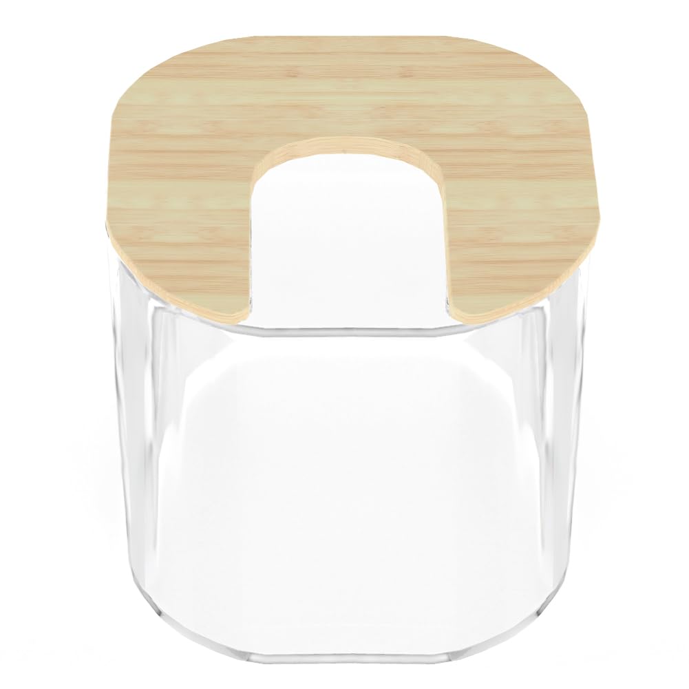 Miragecover Bamboo Shaver Rinse Stand Compatible With Skull Shaver Pitbull Gold Pro Head Shaver