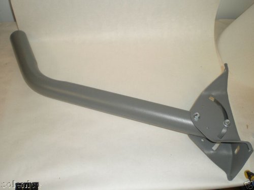 Directv New Foot Mast Wall & Roof Mount 2' Od Slimeline Hd Dish Antenna