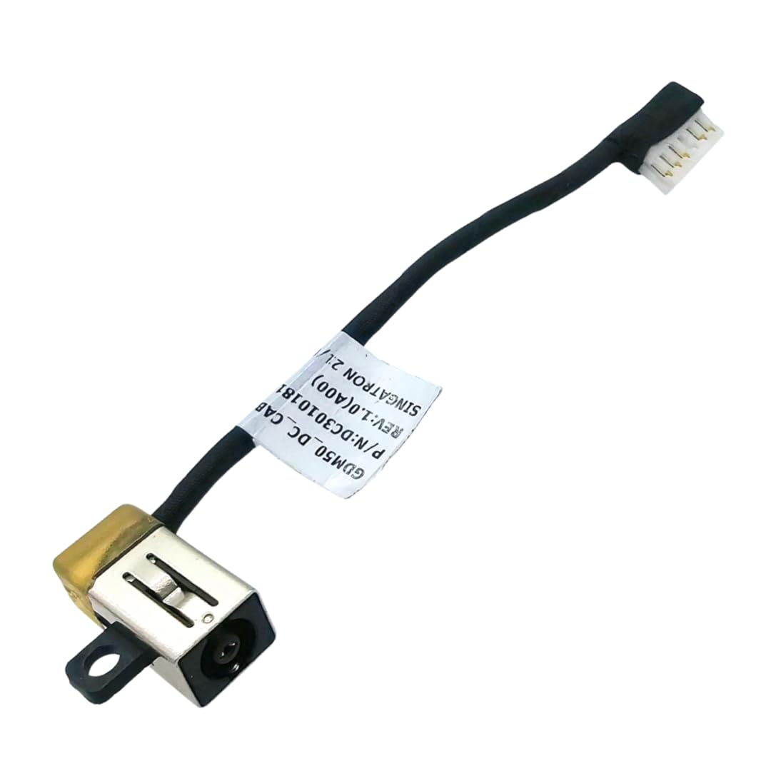 PHONSUN Replacement DC Power Jack Plug in Port Cable for Dell Inspiron 15 3510 3511 3520 3521 3535 P112F/16 5640 5645 P131F/Vost