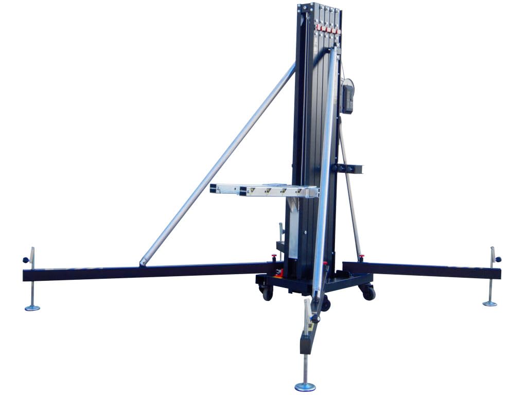 FANTEK Compact Front Loading Lifting Tower - 992 lb Capacity - Max Height 22 ft Made in Spain