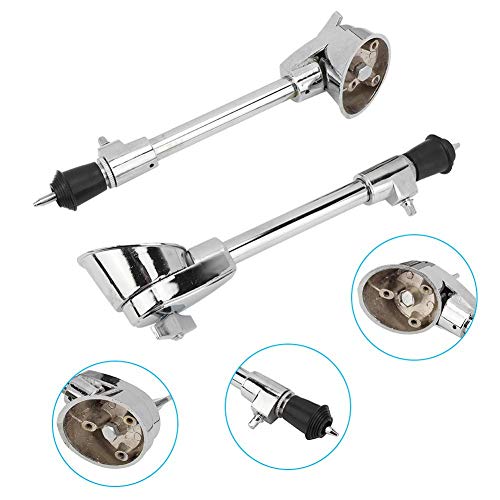 Bass Drum Spurs,Anti Skid Drum Feet Percussion Instrument Accessory(2 Pcs)