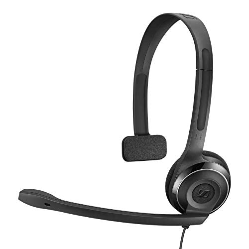 Sennheiser Consumer Audio Professional Audio Epos Consumer Audio Pc 7 Usb   Mono Usb Headset For Pc And Mac, Black (504196)