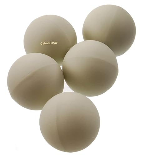 Cablesonline, 5 Pack Replacement Mouse Ball, 21.0Mm, (Ms B01 5)