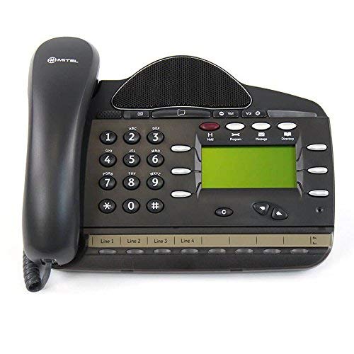 Mitel 3000 8 Button Full Duplex Phone (Charcoal) Model 4110, Lr5829.06200