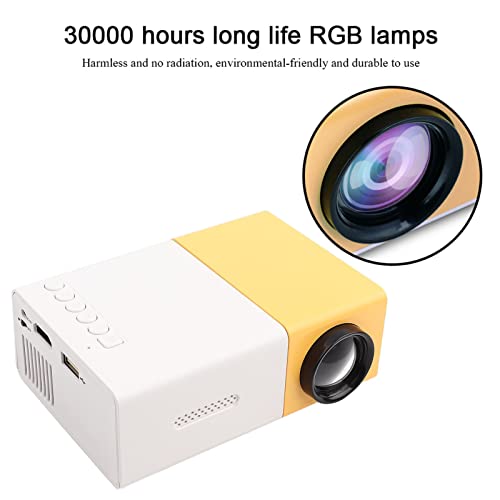 Mini Led Projector,Mini Portable Private Home Theater Projector,1080P Hd Indoor&Outdoor Multi Function Travel Projector,For Home