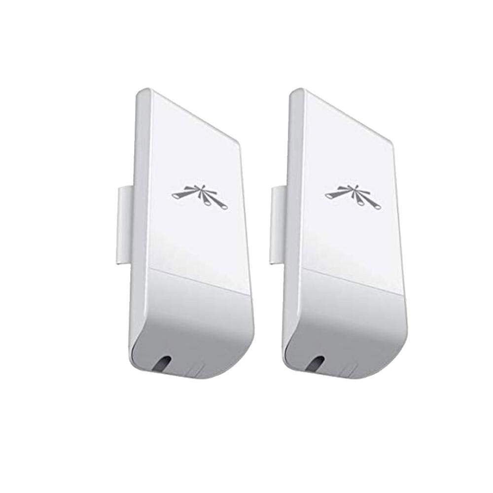 Ubiqui Networks Nanostation M5 Locom5 Indoor/Outdoor Airmax Cpe 5Ghz High Power 2X2 Mimo Point To Point Ptp Bridging (2 Pack)