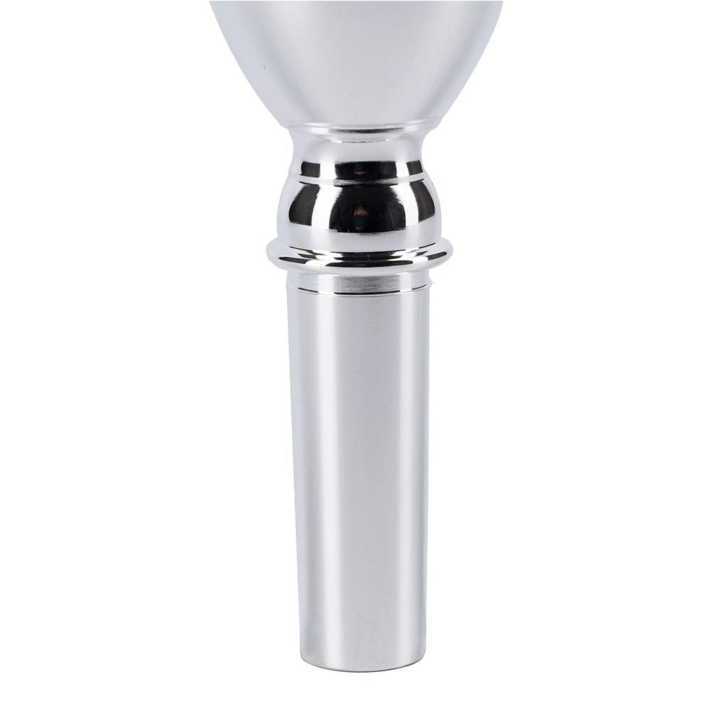 Eastrock Trombone Mouthpiece,Silver Plated Trombone Mouthpiece 12C,Gift For Trombone Players