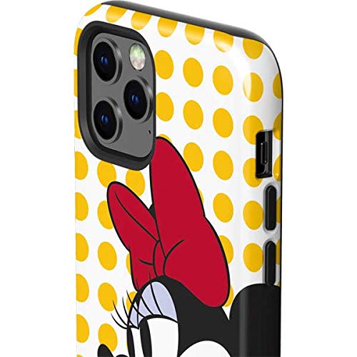 Skinit Impact Phone Case Compatible With Iphone 12 Pro Max   Officially Licensed Disney Minnie Mouse Yellow Dots Design