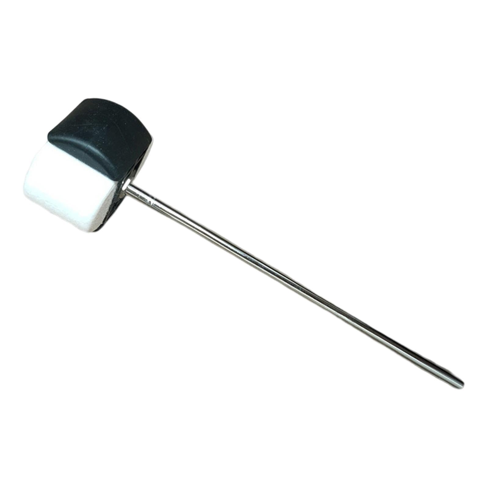 UJEAVETTE Professional Bass Drum Beater Lightweight Metal Shaft Bass Drum Pedal Mallet Style A