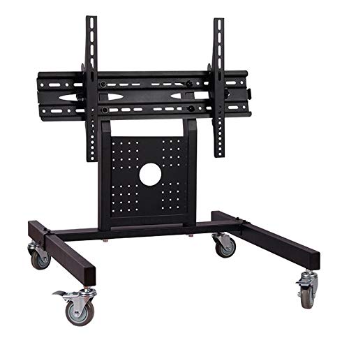 Rolling Tv Mount With Wheel For 32 65 Inch Flat Curved Screen Tv, Led Lcd, 45� Adjustable Viewing Angle,Low Height Mobile Tv Stand, Monitor Floor Stand Cart, Conferences, Exhibitions, Home,Office