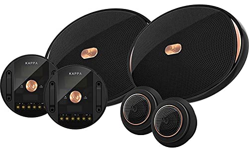 Infinity Harman Infinity KAPPA-90CSX 6X9 Component Set Car Speakers Bundle with 1 RCA Cable