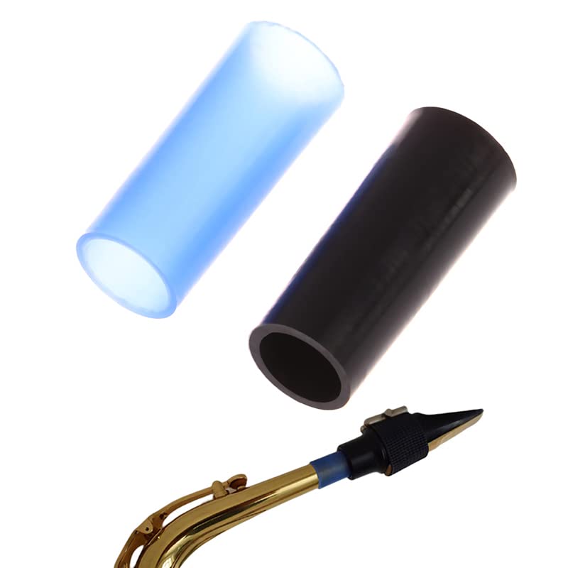 Ccecce 2 Pack Alto Saxophone Neck Cork Sleeve Replacement Sax Bend Neck Joint Rubber Silicone Case Protector Instead Of Cork She