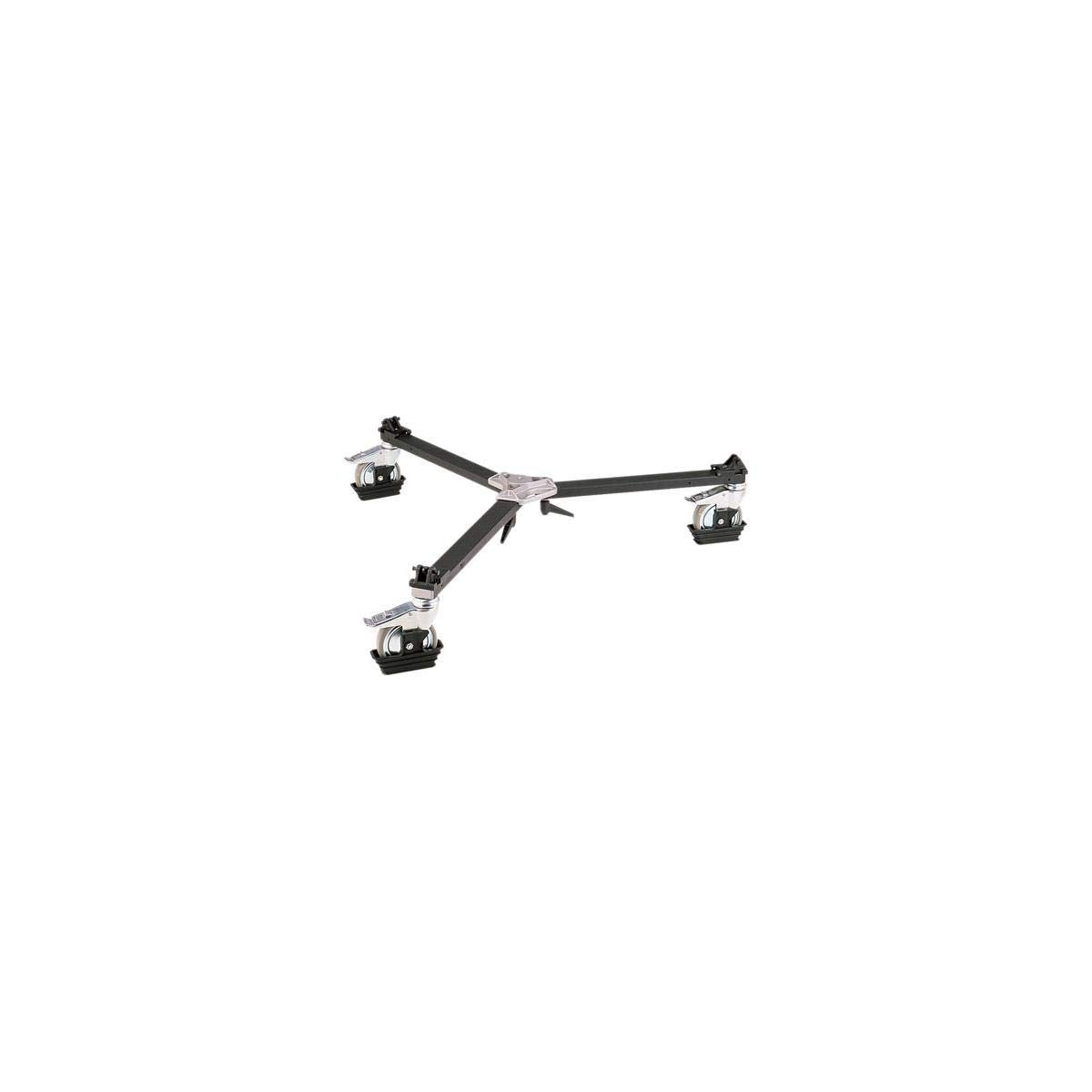 Manfrotto 114MV Cine / Video Deluxe Dolly for Tripods with Spiked Feet (#3198)