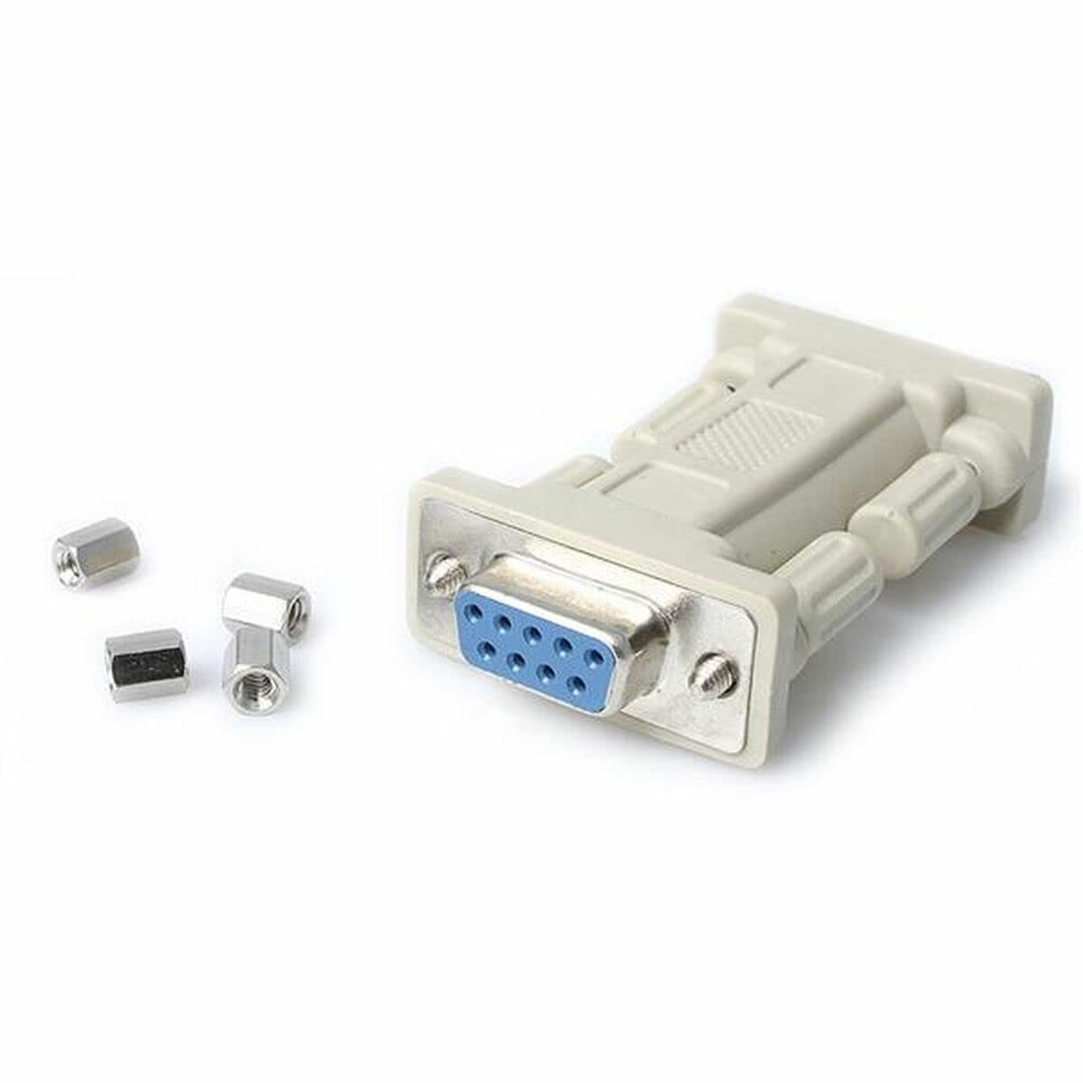 Startech.Com Db9 Rs232 Serial Null Modem Adapter   F/F   Null Modem Adapter   Db 9 (F) To Db 9 (F)   Nm9Ff