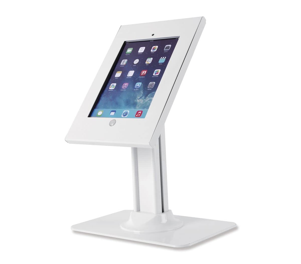 Siig Security Lockable Countertop Kiosk & Tilting Adjustable Metal Pos Stand For Ipad (2/3/4/Air/Air2/Gen5/Gen6)   Ce Mt2611 S1