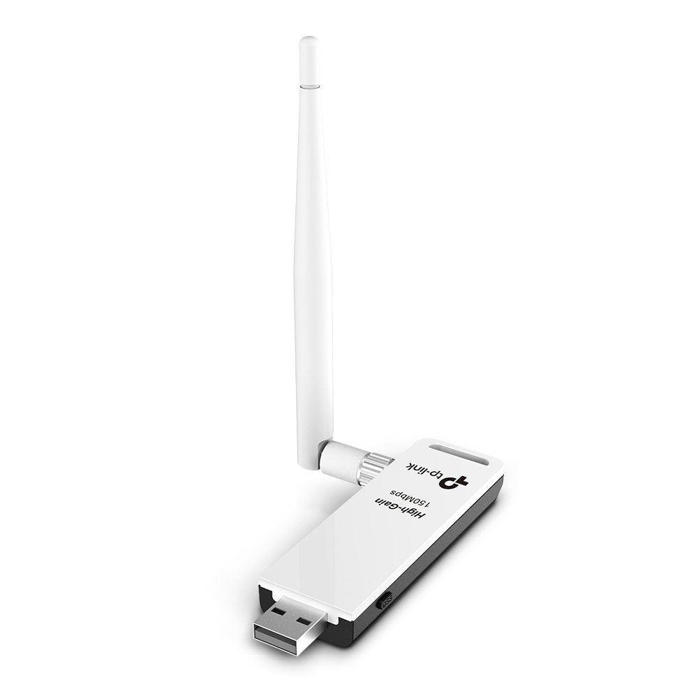 Tp-Link Nano Usb Wifi Dongle 150Mbps High Gain Wireless Network Adapter For Pc Desktop And Laptops. Supports Win10/8.1/8/7/Xp Li