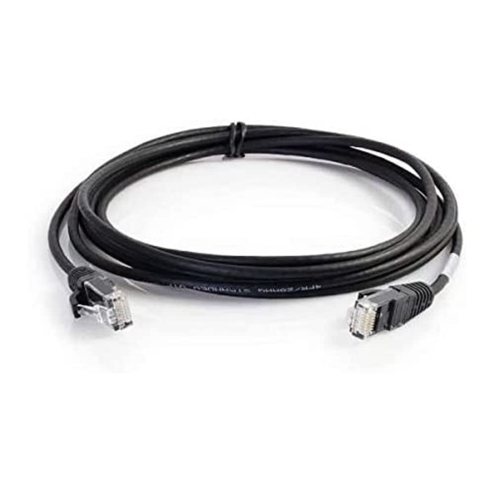 C2G/Cables To Go 01107 Cat6 Snagless Unshielded (Utp) Slim Network Patch Cable, Black (8 Feet/2.43 Meters)