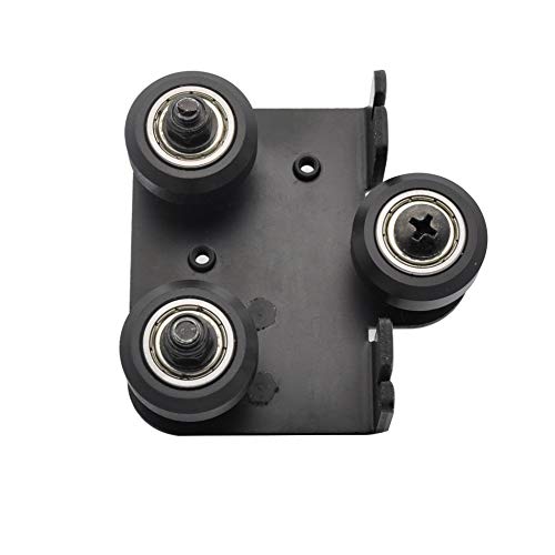 1Set Cr10 3D Extruder Back Support Plate With Pulley Extruding Backplate For Creality Ender 3 Ender 3S Ender 3 Pro Cr 10 Cr 10S