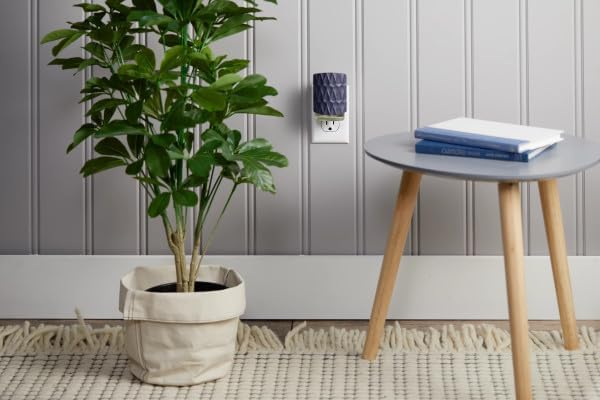 Yankee Candle Scentplug Diffuser, Organic Pattern Blue, 1 Ct