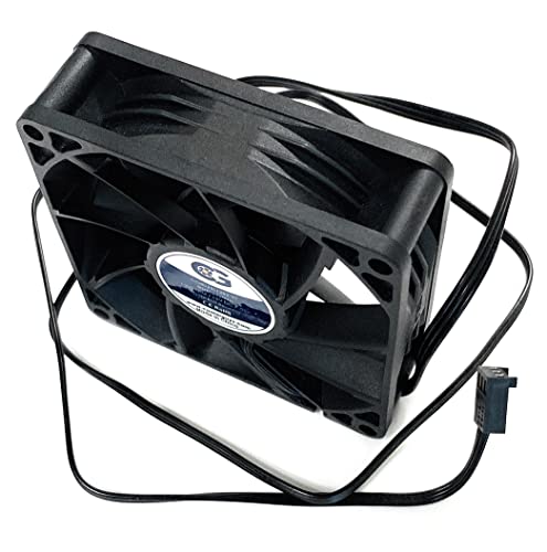 Coolerguys Dual Ball Bearing 12V 3Pin Fan (80X25Mm, Low Speed)