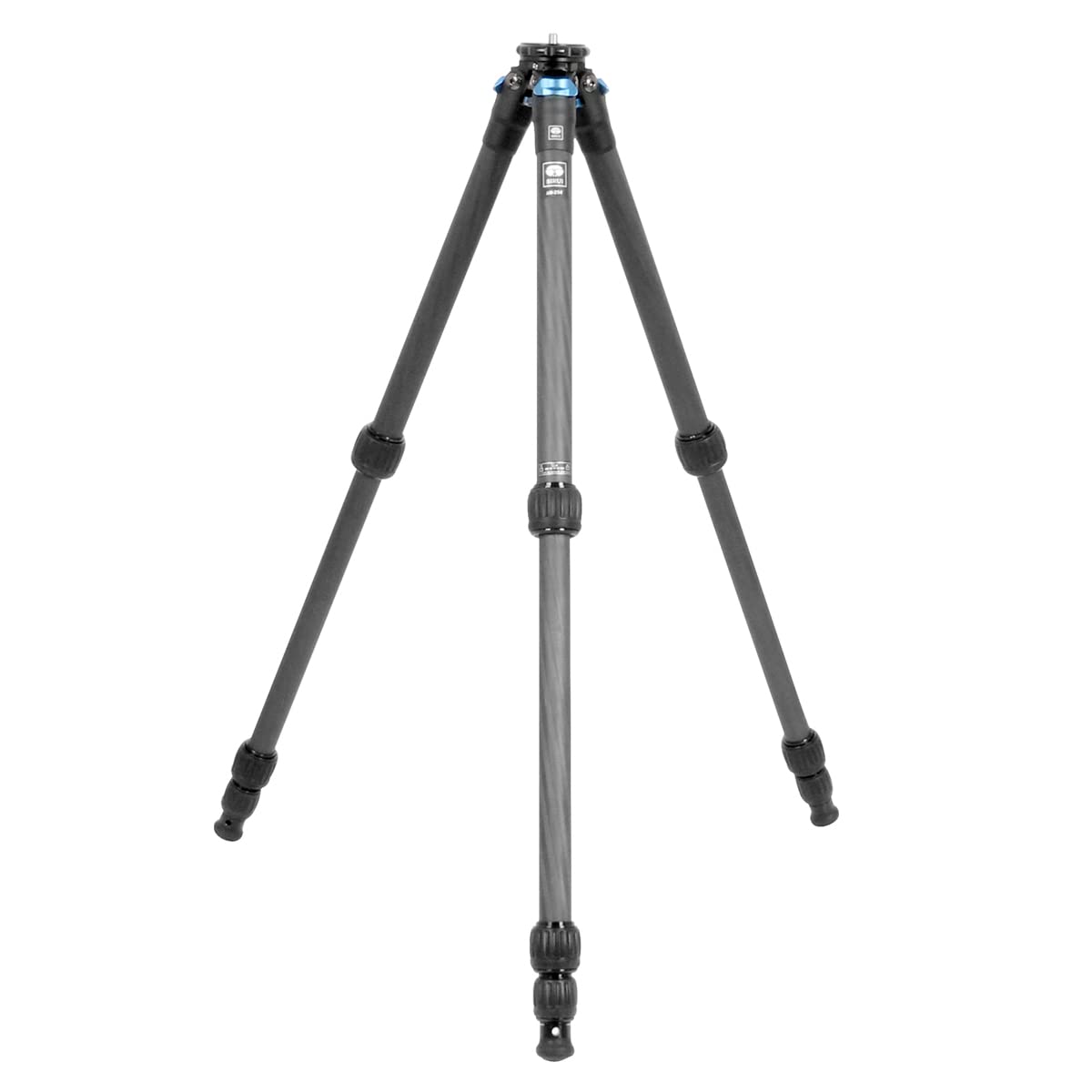 Sirui Am 254 Carbon Fiber Camera Tripod, 47' Lightweight Compact Travel Tripod, 4 Section Legs, Twist Locks, Steel Spikes, Loads Up To 26.5Lbs/12Kg