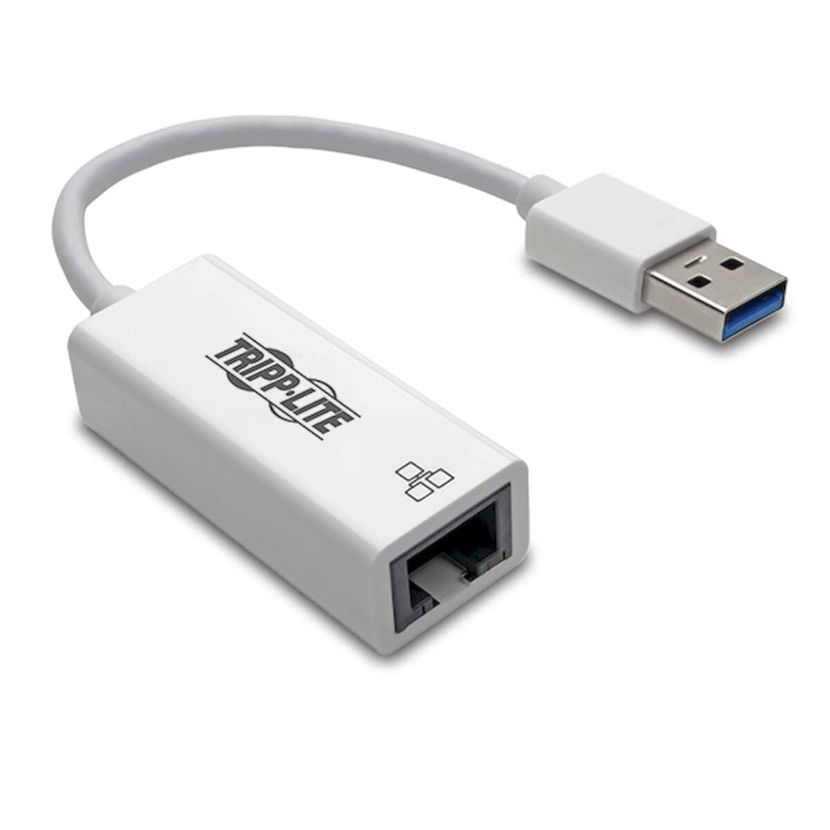 Tripp Lite Usb 3.0 Superspeed To Gigabit Ethernet Nic Network Adapter, White (U336 000 Gbw)