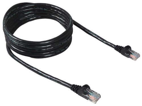 Belkin A3L791 10 Blk S Cat5E Patch Cord Snagless Black   10Ft