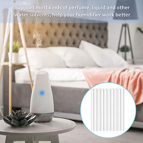 40 Pieces Humidifier Filter Cotton Refill Travel Mini Humidifier Filters Sticks Car Humidifier Replacement Parts For Portable Pe