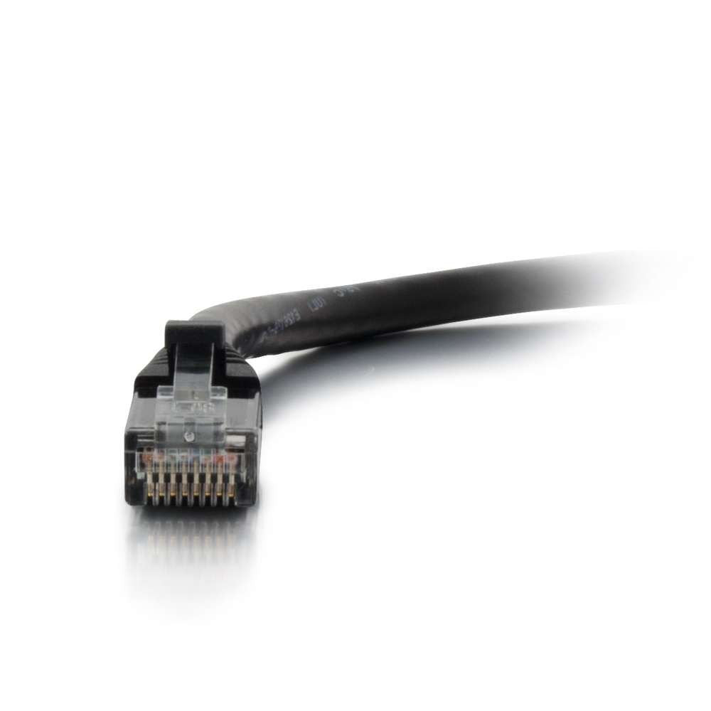 C2G 03986 Cat6 Cable   Snagless Unshielded Ethernet Network Patch Cable, Black (12 Feet, 3.65 Meters)
