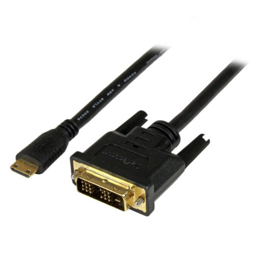 Startech.Com 1M Mini Hdmi To Dvi D Cable   M/M   1 Meter Mini Hdmi To Dvi Cable   19 Pin Hdmi (C) Male To Dvi D Male   1920X1200