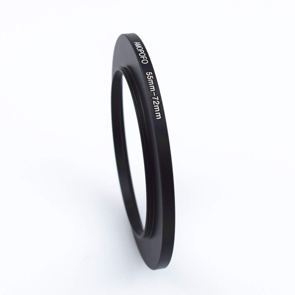 55Mm To 72Mm Step Up Ring Filter Adapter/55Mm To 72Mm Camera Filter Ring For 72Mm Uv,Nd,Cpl,Metal Step Up Ring