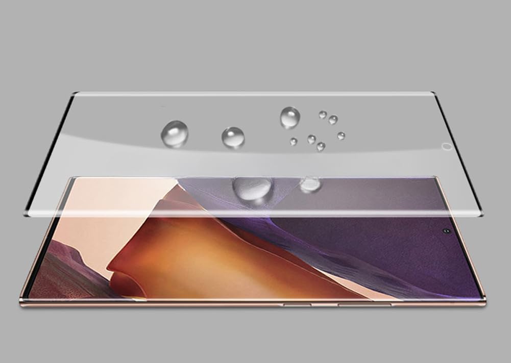 Kepuch 2 Pack Tempered Glass Screen Protector For Samsung Galaxy Note 20 Ultra