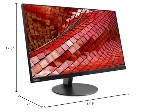 Lenovo T27I-10 27 Full Hd Wled Lcd Monitor - 16:9 - Raven Black