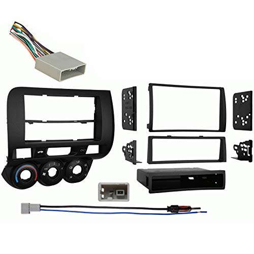 Harmony Audio Compatible With Honda Fit 2007 2008 Multi Din Aftermarket Stereo Harness Radio Install Dash Kit
