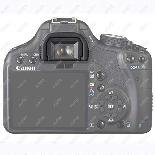T3I T2I Eyepiece Eyecup Viewfinder Eye Cup For Canon Eos Rebel T7 T7I T6I T6S T6 T5I T5 T4I T3I T3 T2I T1I T100 Xsi Xti Xt Sl3 Sl2 Sl1 Camera (2 Pack), Ulbter Ef Eyecup With Hot Shoe Cover (Ef)