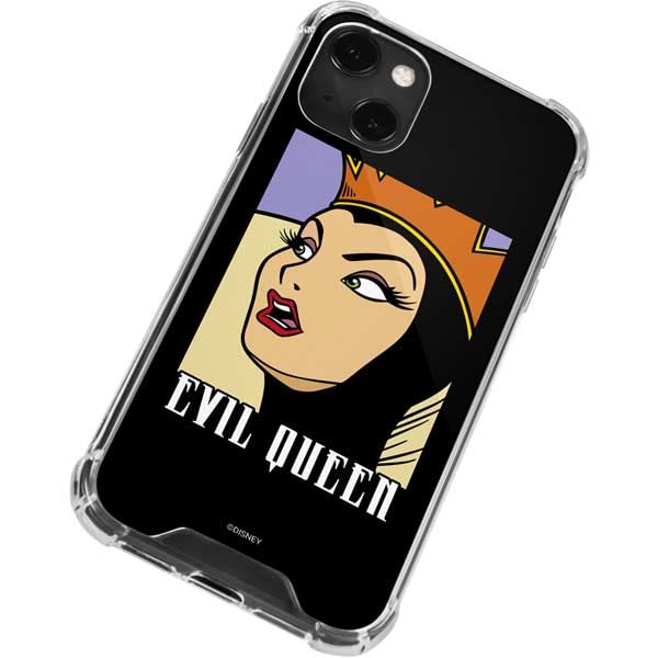 Skinit Clear Phone Case Compatible With Iphone 13 Mini   Officially Licensed Disney Evil Queen Design