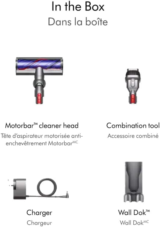 Dyson V8 Origin, Red