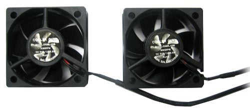 Coolerguys Dual 50x50x20mm Component Cooling Fans with USB Connection