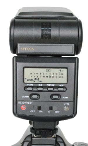 Bower Sfd926P Power Zoom Flash For Pentax & Samsung Slr Cameras
