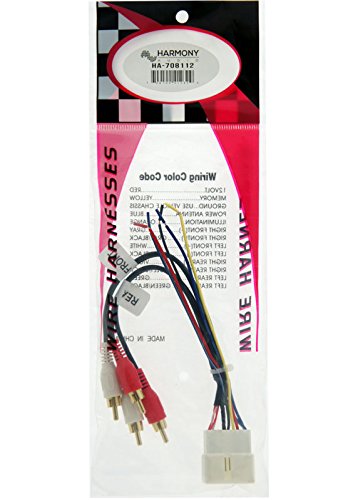 Harmony Audio Ha 708112 Compatible With Toyota Avalon 1995 1999 Factory Stereo To Aftermarket Radio Harness Adapter