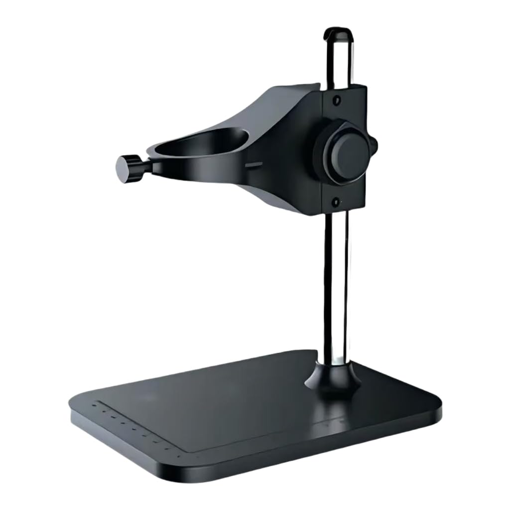 Microscope Base for Digital Microscopes Easy to Assemble with Adjustable Height Lab and Field